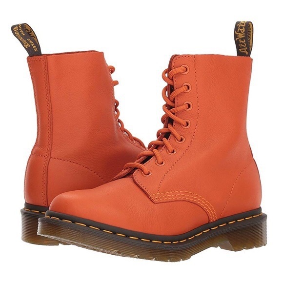 Dr. Martens Shoes - Dr. Martens burnt orange pascal Virginia 7